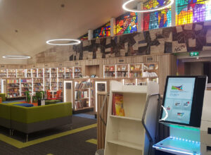 Schließfächer zur Abholung 5 Athy Library Ireland inside shot