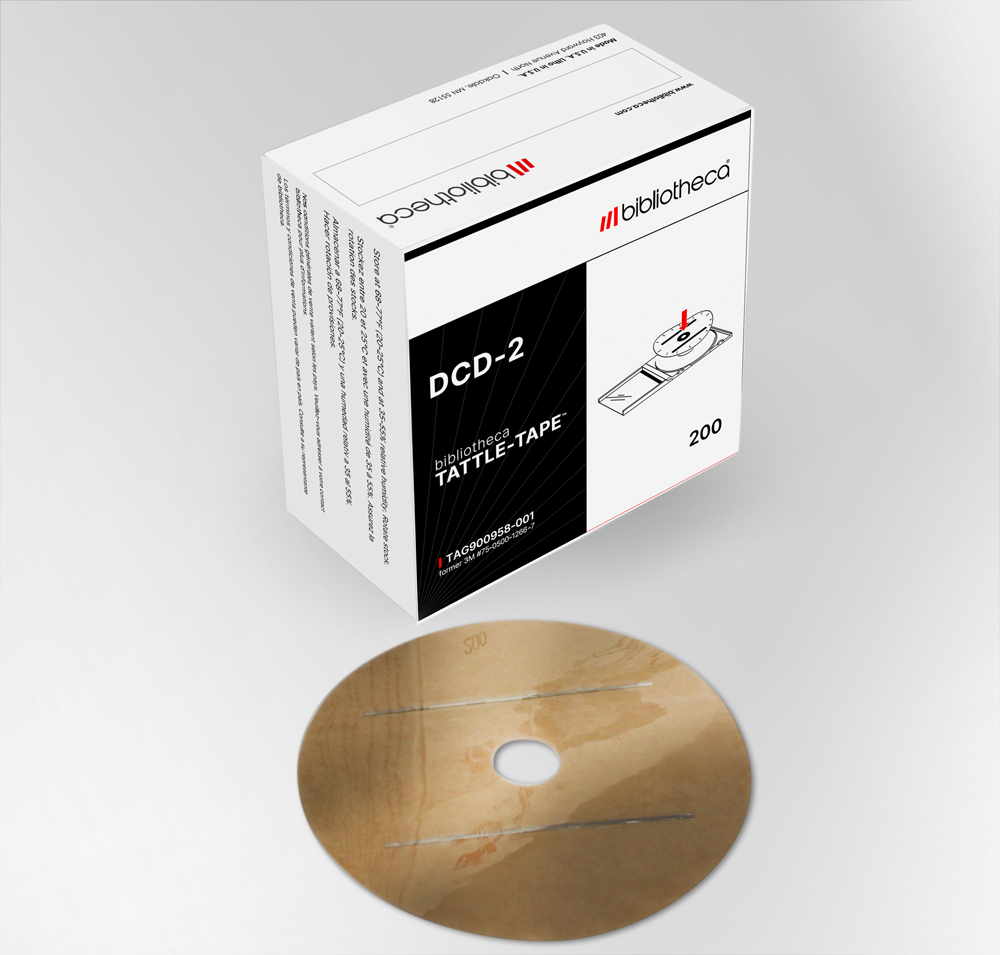 Tattle Tape Security Strips DCD 2 | Library Supplies