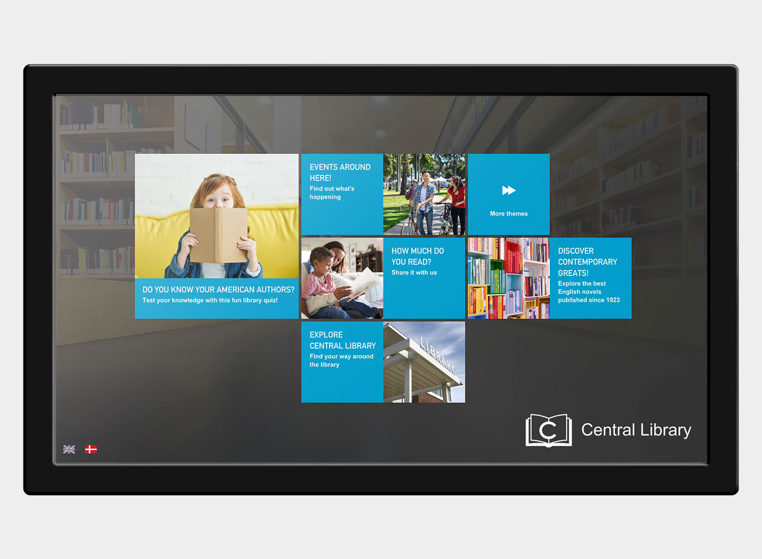 Digital Communications 4 Touchscreen interface